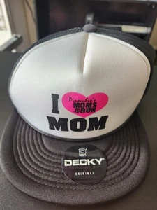 Neu mit Etikett Decky I Love Mom Truckermützen aus Netz Einheitsgröße  - Bild 1 von 3