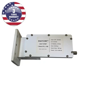 Nuevo ESATCOM™ ESAT-5700F C-Band PLL LNB 3.4 - 4.2 GHz ±75 kHz 15K tipo F - Imagen 1 de 3