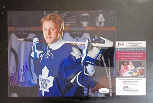 MORGAN RIELLY SIGNED 8x10 TORONTO MAPLE LEAFS PHOTO NHL AUTOGRAPH +COA GO LEAFS - Picture 1 of 1