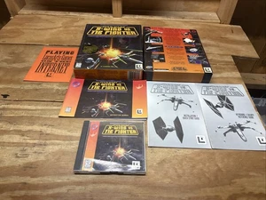 Star Wars: X-Wing Vs. Tie Fighter CD-ROM Comp USA Exclusive Edition BIG BOX CIB - Bild 1 von 17