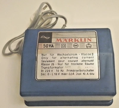 MÄRKLIN MARKLIN H0 :   TRASFORMATORE 6211  220 VOLT  50VA - Photo 1/3