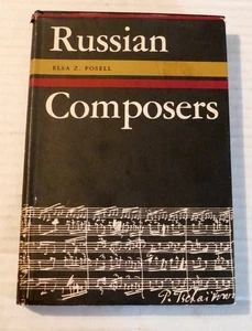 RUSSISCHE KOMPONISTEN - beschriftet & signiert von Elsa Z. Posell - 1967 1. Aufl. - Bild 1 von 4