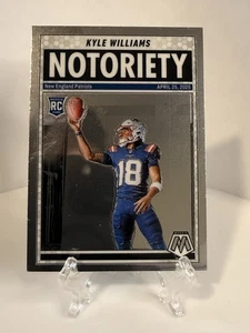 2025 Mosaic Kyle Williams Notoriety RC, #23, New England Patriots - Bild 1 von 2