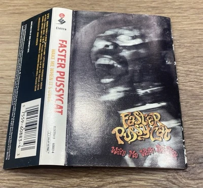 Wake Me When It's Over by Faster Pussycat 1989 Cassette Inlay Artwork ONLY Foto 1 de 3