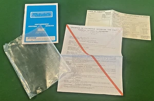 Neuf, sous Plastique, Pochette MOBYLETTE  H 40  Entretien, Garantie & Mines 1971 - Picture 1 of 12