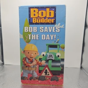 Bob The Builder Bob Saves The Day (VHS 2002) Kids Vintage Nostalgia Cartoon  - Picture 1 of 6