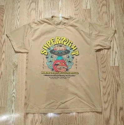 north coast music festival supertight 2024 shirt L Alan Walker Above & Beyond - Image 1 of 4