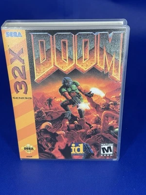 Doom Sega Genesis 32X No Manual UNTESTED But Great Condition. - Image 1 of 4