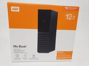 Western Digital WDBBGB0120HBK-NEWM 12TB External Desktop Hard Drive New - Photo 1/2