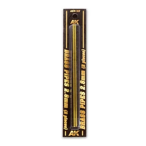 AK Interactive - Brass Pipes 2.8mm, 2 Units AK9122 - Picture 1 of 4