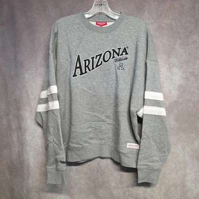 Nuevo con etiquetas Suéter Mitchell & Ness Arizona Wildcats Ligero Cuello Redondo Para Mujer L $90 Foto 1 de 4