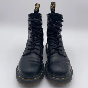 Dr. Martens AirWair Kampfstiefel springende Sohlen Damengröße 6 schwarz 1460 11821 - Bild 1 von 11