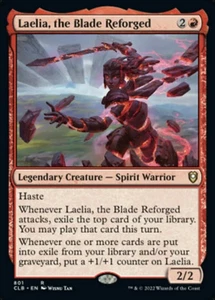 Laelia, the Blade Reforged - Commander Legends: Battle For Baldur's Gate - MTG - Picture 1 of 2