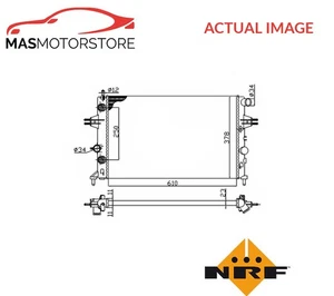 RADIADOR REFRIGERACIÓN MOTOR NRF 50562A UN NUEVO OE REPUESTO - Imagen 1 de 5