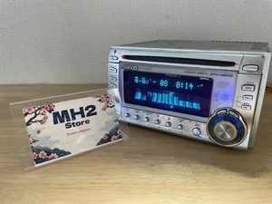 KENWOOD DPX-06MD 2DIN CD MD Reproductor Funcionamiento Confirmado Muy Buen Estado - Imagen 1 de 16