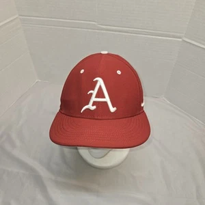 Gorra ajustada Nike True Swoosh talla 7 University of Arkansas Razorbacks - Imagen 1 de 6