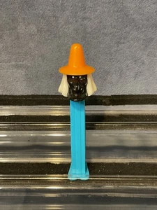 Pez Misfit Witch, Voodoo Mama, Black Face, Blue Stem- Loose - Picture 1 of 4