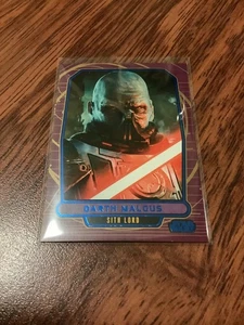 STAR WARS GALACTIC FILES BLUE PARALLEL #194 2012 TOPPS DARTH MALGUS 059/350 - Bild 1 von 1