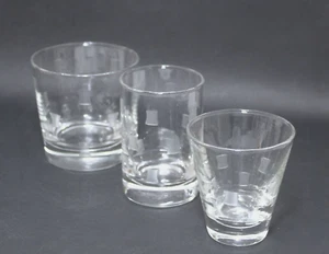 Vintage Libbey Saft Schnaps Gläser klar Windsor Set 3 - Bild 1 von 6