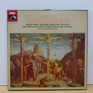 SLS 989 BEETHOVEN Missa Solemnis GIULINI NPO BAKER HMV ANGEL STEREO 2LP BOX EX - Picture 1 of 8