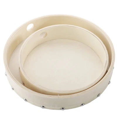 Handtrommel-Rahmentrommeln für Kinder, Holztrommel-Set, Musikinstrument mit Tro - Bild 1 von 4