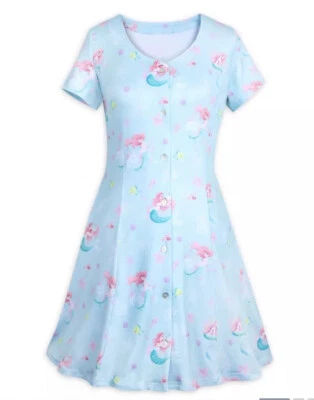 Vestido Ariel La Sirenita Parques Disney L 2X 3X NUEVO 2023 Foto 1 de 4