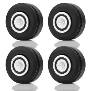 4X 50*22mm Aluminium HIFI Audio Speaker Isolation Feet Anti-shock Absorber Pads - Picture 1 of 5