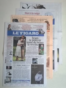 LE FIGARO Nr. 20 328 vom 08.12.2009 - Iran: Die Macht versucht die Revolte zu brechen - Bild 1 von 12