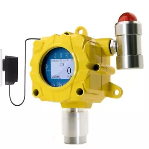 Rilevatore di gas CO monossido di carbonio monitor perdite gas CO da parete telecomando - Foto 1 di 22