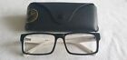 Ray Ban black / white glasses frames. RB 5254 2055. With case.
