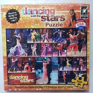 Dancing With The Stars 500 Piece Jigsaw Puzzle 19x13 New and Sealed