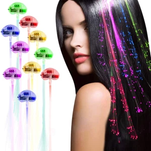 10er Pack LED Haarlichter, Optik Blinkende Haarspangen für Party, Bar Tanzen und L - Bild 1 von 8