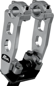 Rox Speed FX - 5" Pivoting Risers for 7/8" OR 1-1/8" Handlebar Natural 1R-P5SE - Picture 1 of 4