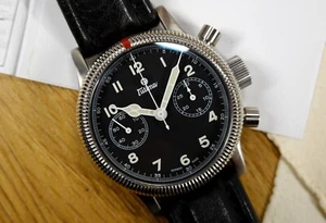NEU TUTIMA 38,5 mm 1941 Flieger-Chronograph 783-01 FULL SET Handaufzug ETA 7760 - Bild 1 von 12