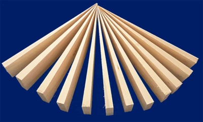 professional best size long and wide WOODEN WEDGES SHIMS 200 x 38mml leveling - Image 1 of 4