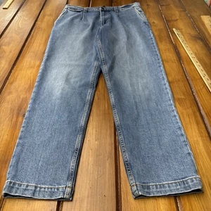 Banana republic Pleated Fit Blue Jeans 32x28 - Picture 1 of 14