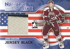 2010-11 ITG Heroes & Prospects National Pride Jersey Black #NATP-05 John Carlson