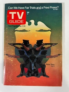 1974 TV GUIDE Police Story NY Metro Edition - Bild 1 von 2