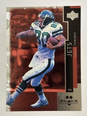Wayne Chrebet 1998 Upper Deck Black Diamond Double #148 - New York Jets - Image 1 of 2
