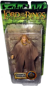 Figura de acción del Señor de los Anillos Consejo Legolas LOTR Juguete Biz Sin usar en caja Fellowship FOTR - Imagen 1 de 1