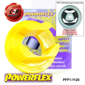 Powerflex Inferiore RR Inserto Supporto Motore per Fiat Punto Evo (2009-2015) - Picture 1 of 13