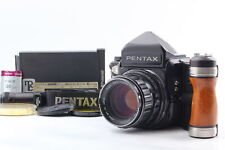 [Near MINT w/Polaroid] Pentax 67 M-Up Eye Level SMCT 105mm f/2.4 Lens From JAPAN