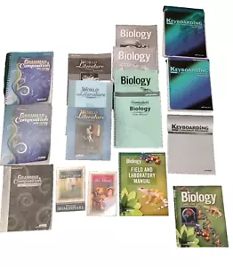 Abeka Biology and Keyboarding & 10th GRADE TEXT BOOKS - Picture 1 of 2
