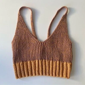 Camiseta sin mangas Free people íntimamente tejida talla XS aquí todo el día malva bohemia - Imagen 1 de 12