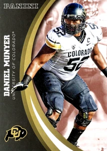 PANINI-COLLEGIATE Daniel Munyer RC CHIEFS CARDINALS TITANS Colorado BUFFALOES - Bild 1 von 1