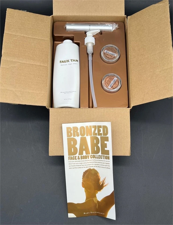 Bronceador corporal sin sol BareMinerals Bare Escentuals bronceado sintético 16 oz Foto 1 de 3