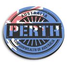 Round MDF Magnets - Perth Australia Australian Flag #6115