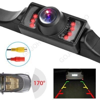 170° Car Rear View Reverse Backup Parking Camera HD Night Vision Waterproof 7LED - Image 1 of 4