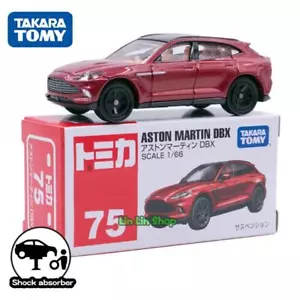 Tomica Car Tomy Toy 75# 1/66 Aston Martin DBX Diecast Gift Takara Collect Model - Picture 1 of 2