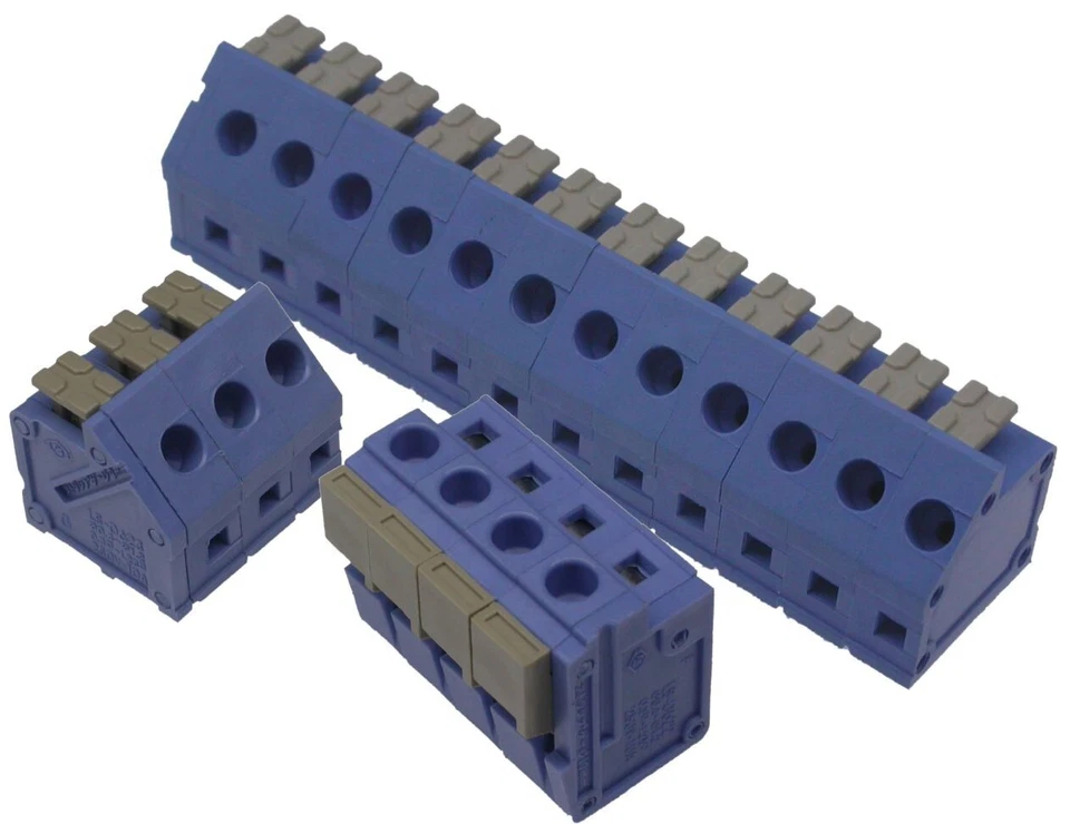 LIH SHENG LS0622; Klemmleiste Terminal Block 2/3/4/6/10/12 polig, RM 5x5, 250V 10A